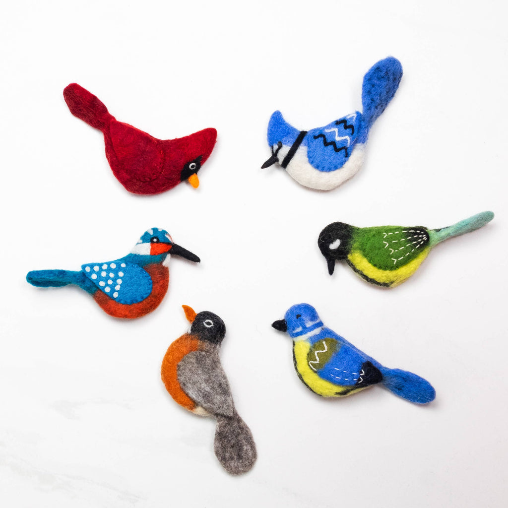 Finger Puppets - Sensory Play - Birds - Assorted