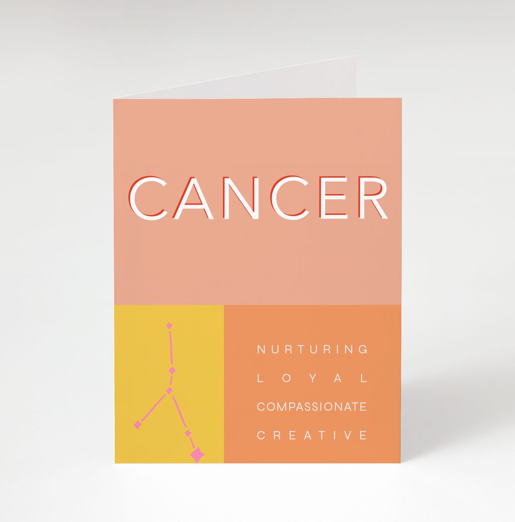 Cancer Zodiac Card