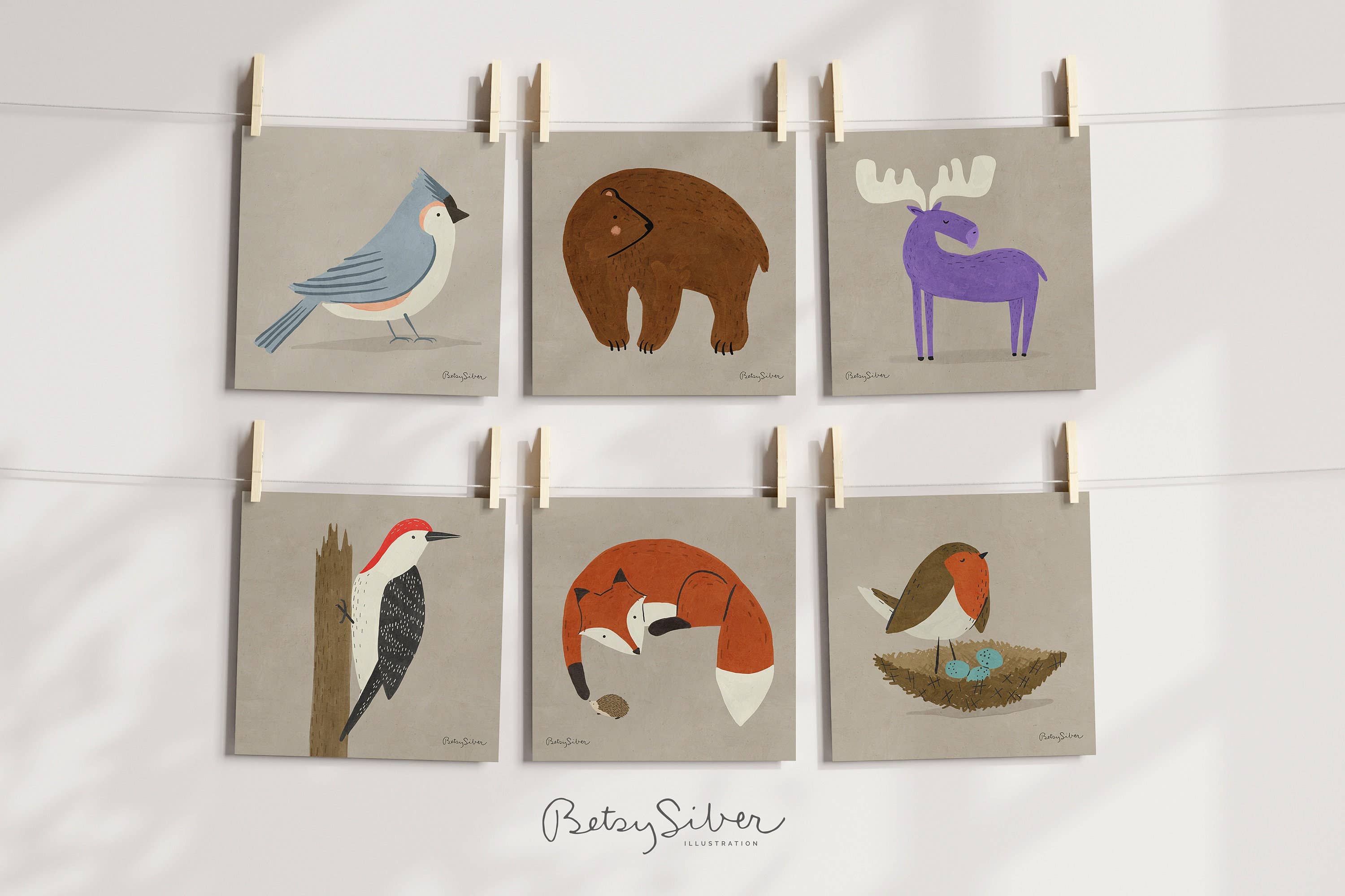 Woodpecker Art Print