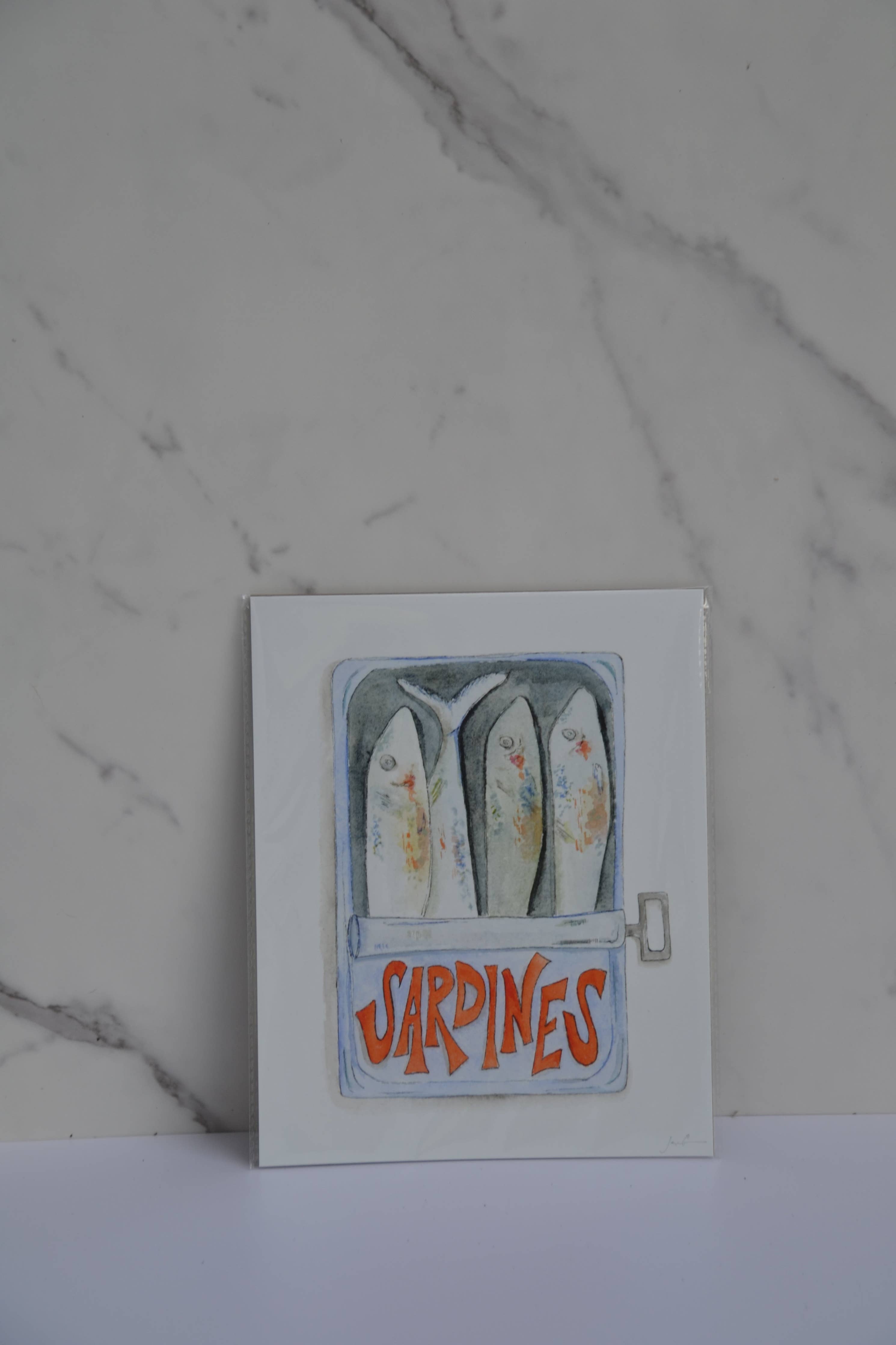 Sardine Tin Art Print
