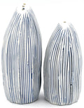 SP069W27 Seda Handcrafted Porcelain Salt and Pepper Shaker Set