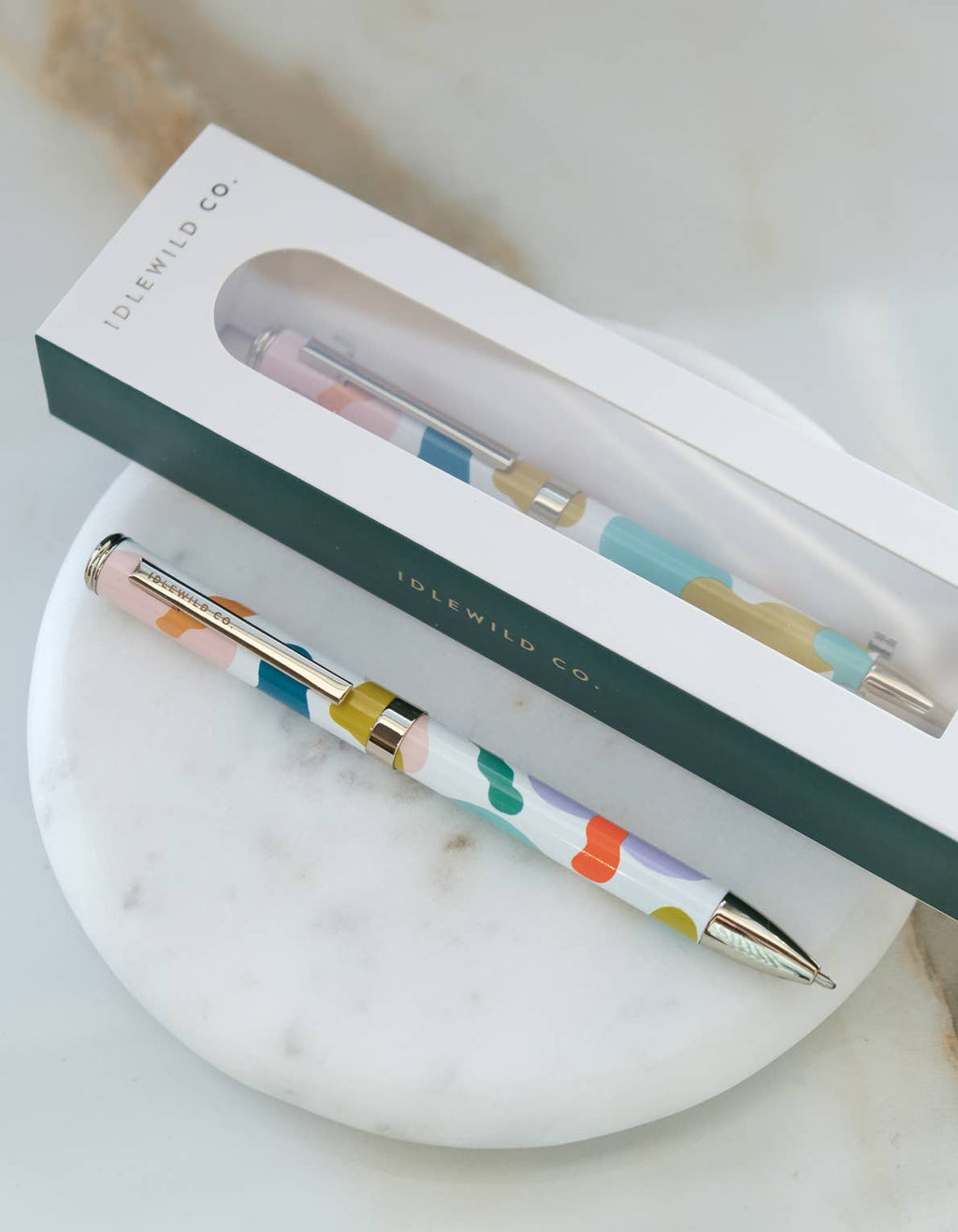 Luxe Pen, Ballpoint | Colorful Blobs