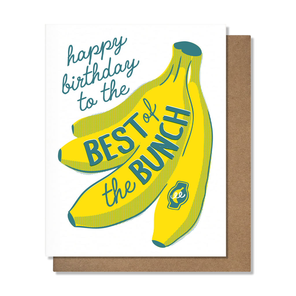Best Of The Bunch - Birthday Card