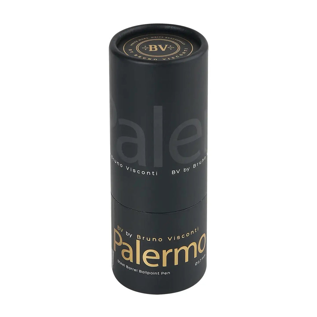 Tube of 12 Palermo pens - Silver Vintage