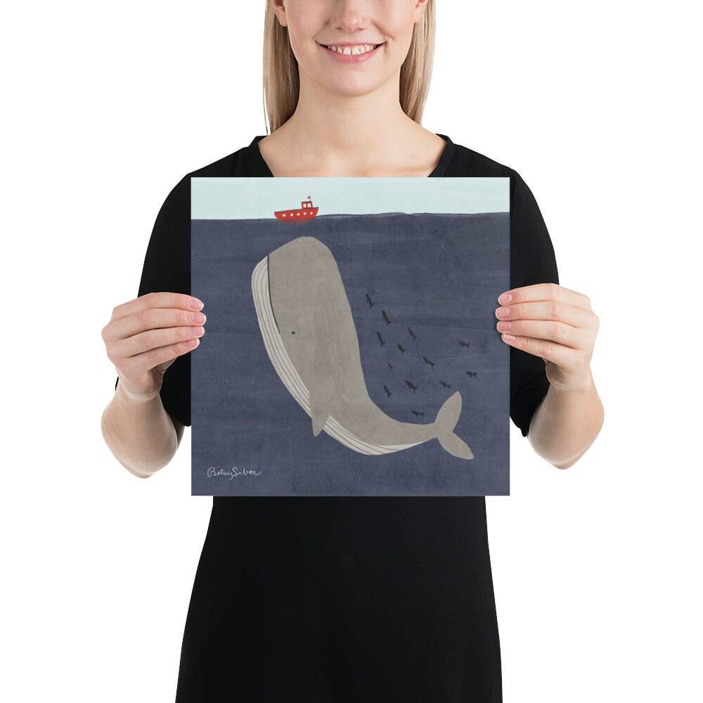 Whale Art Print