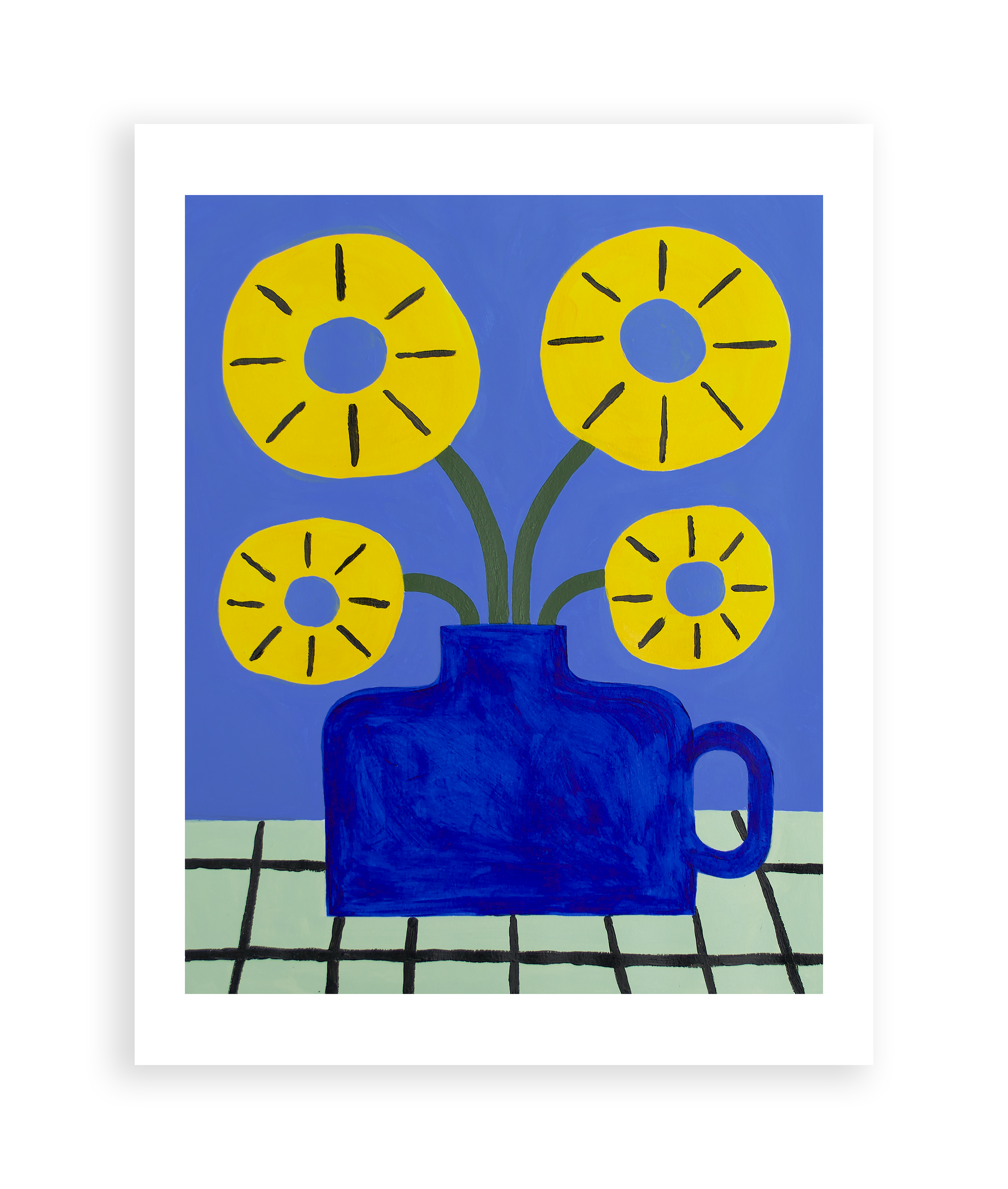 Yellow Flowers Art Print