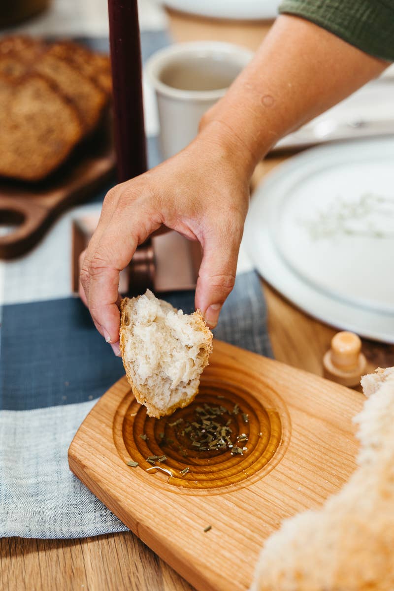 The Artisan Dipping Board | Wooden Charcuterie Board