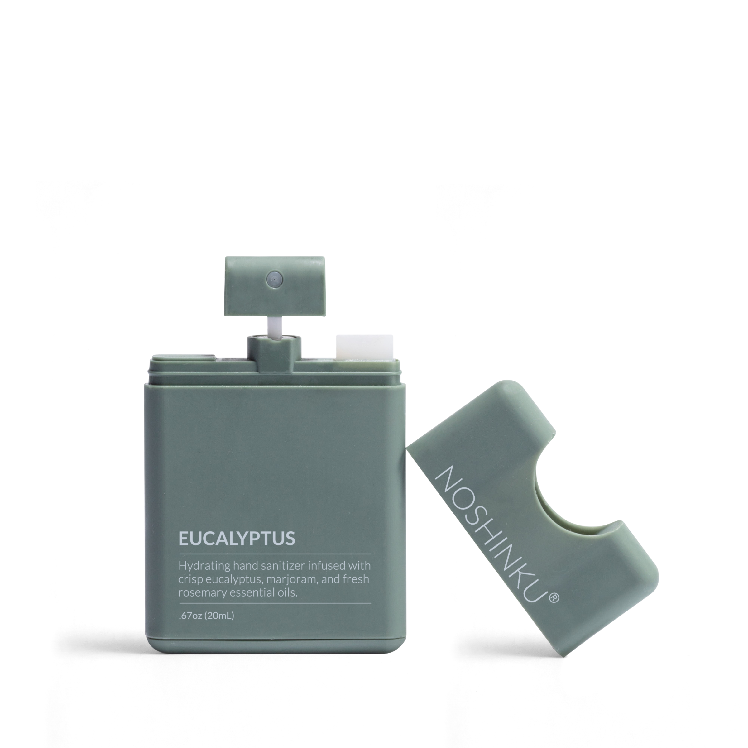 REFILLABLE Eucalyptus Moisturizing Pocket Hand Sanitizer