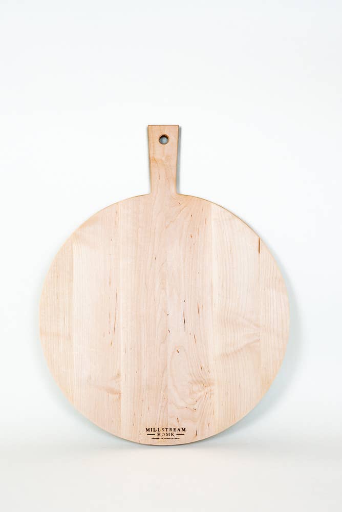 The Round Handcrafted Cutting Board