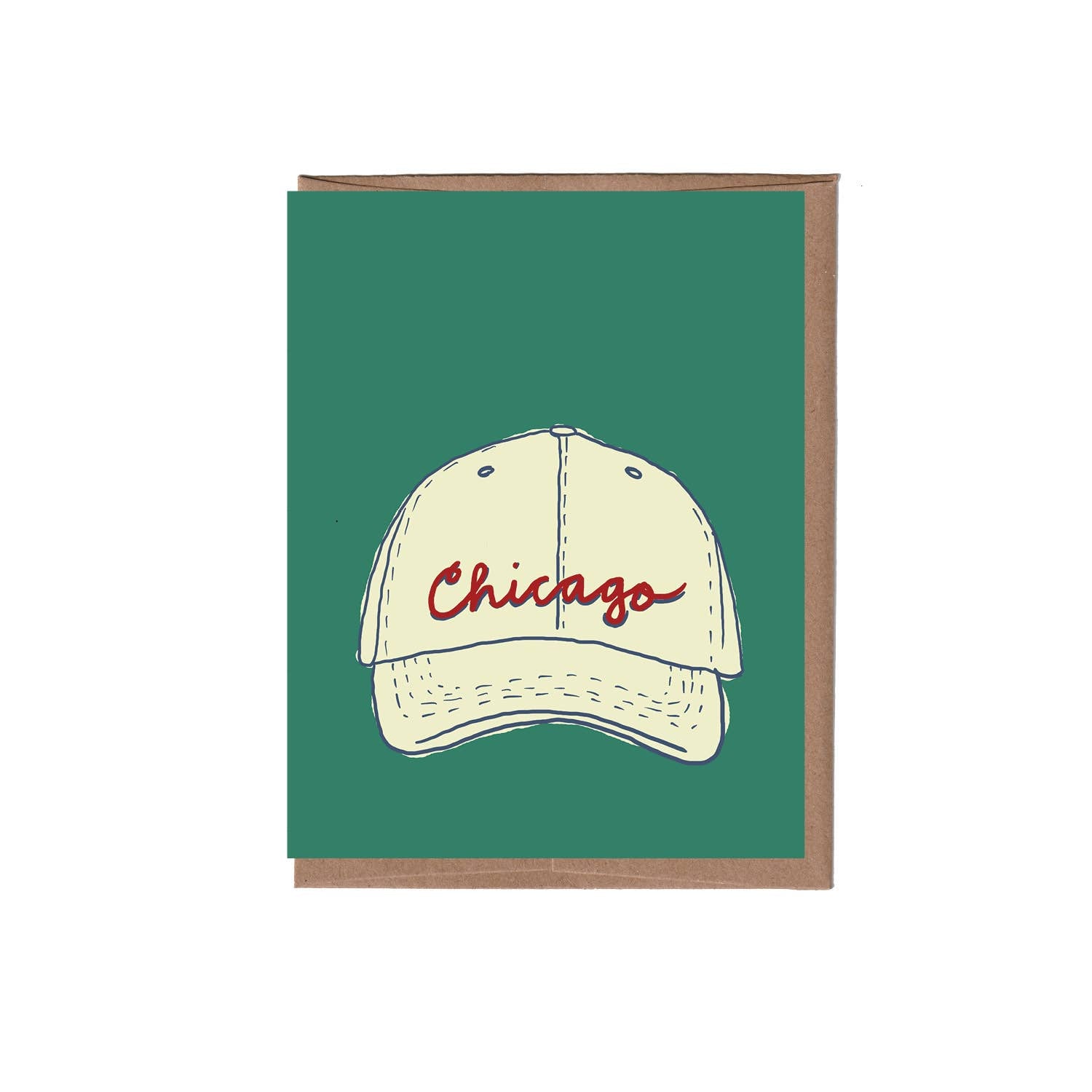 City/State Dad Hat Greeting Card