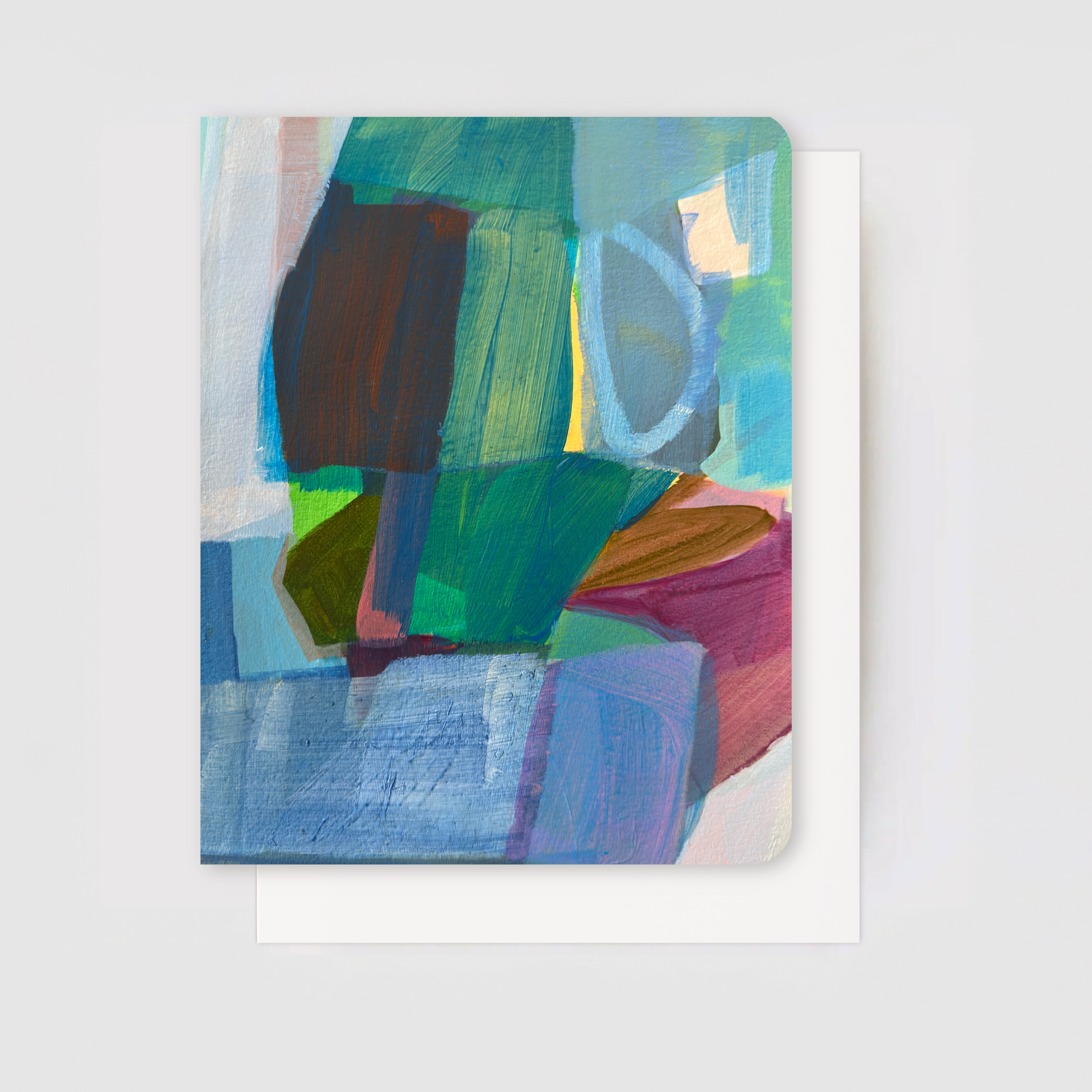 Contemporary Art Card Set - Abstracts II (5 Cards)