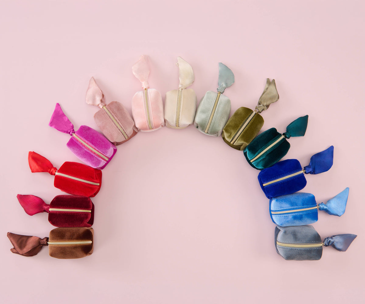 Velvet Scarf Minimergency Kit | Holiday Gifts for Women