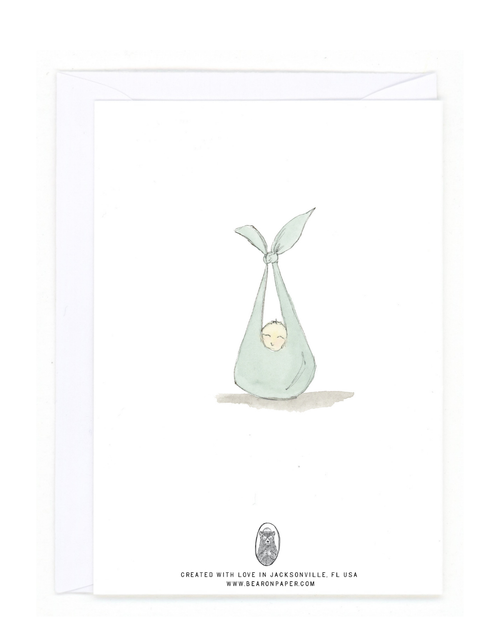 "Stork Delivery" Greeting Card