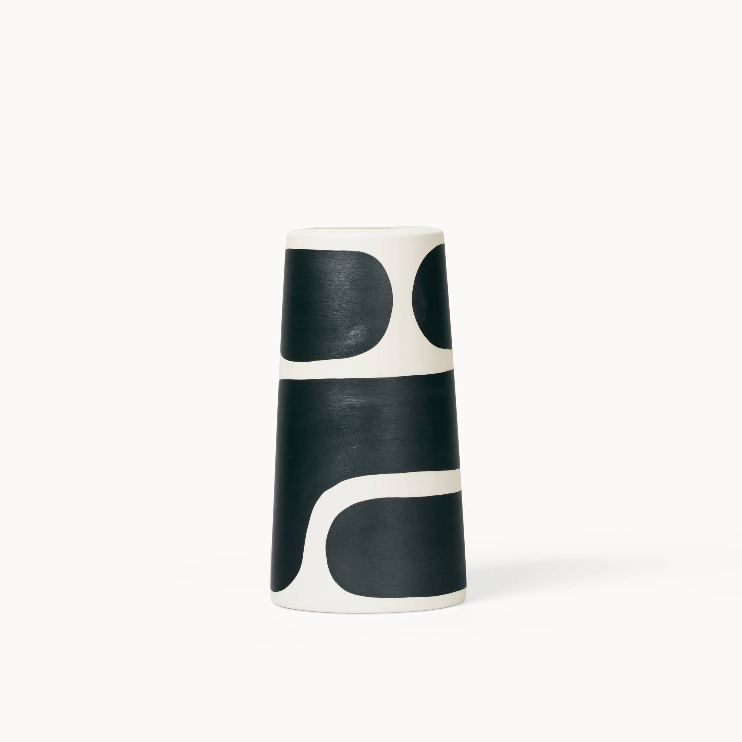 Color Block Pillar Vases