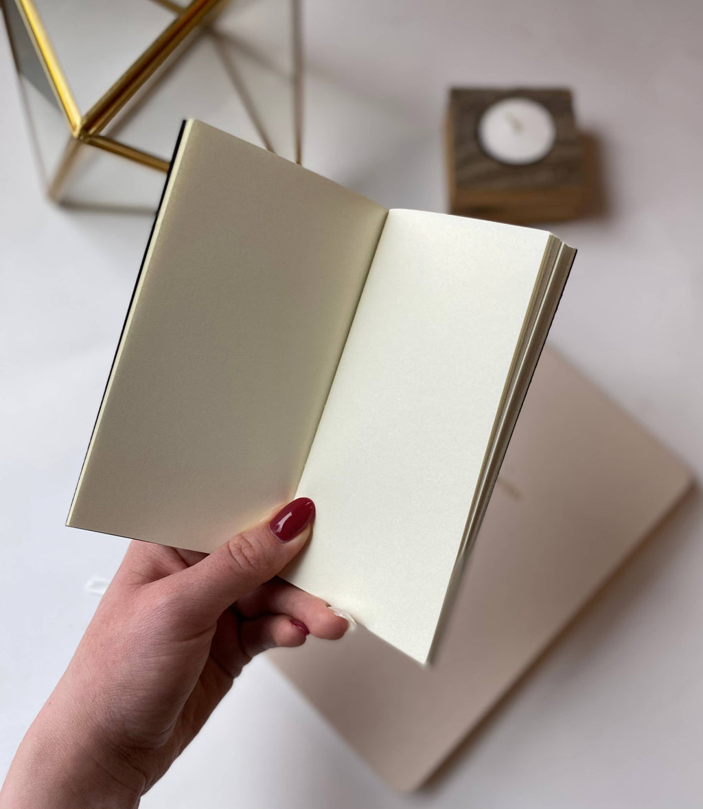 Blank Mini Saddle Stitch Notebooks | Stitched Booklets: Kraft