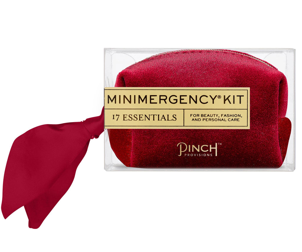 Velvet Scarf Minimergency Kit | Holiday Gifts for Women