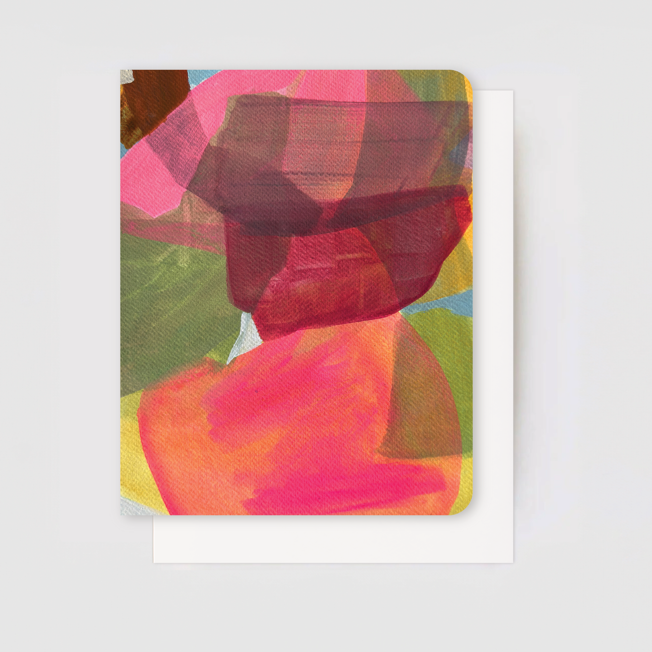 Dynamic and Vibrant  Art Card Set - Abstracts IV (5 Cards)