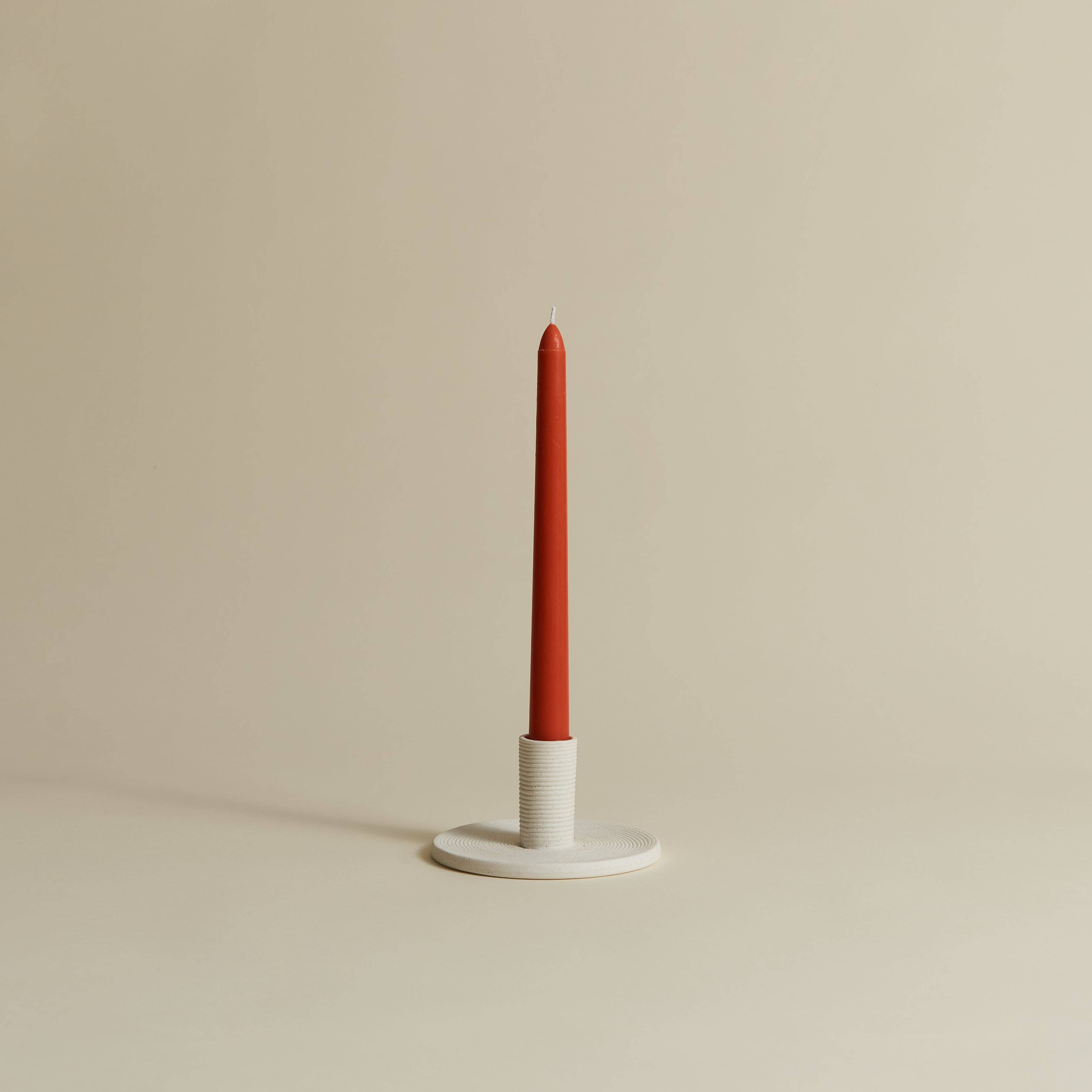 Wave Plate - Taper Candle Holder