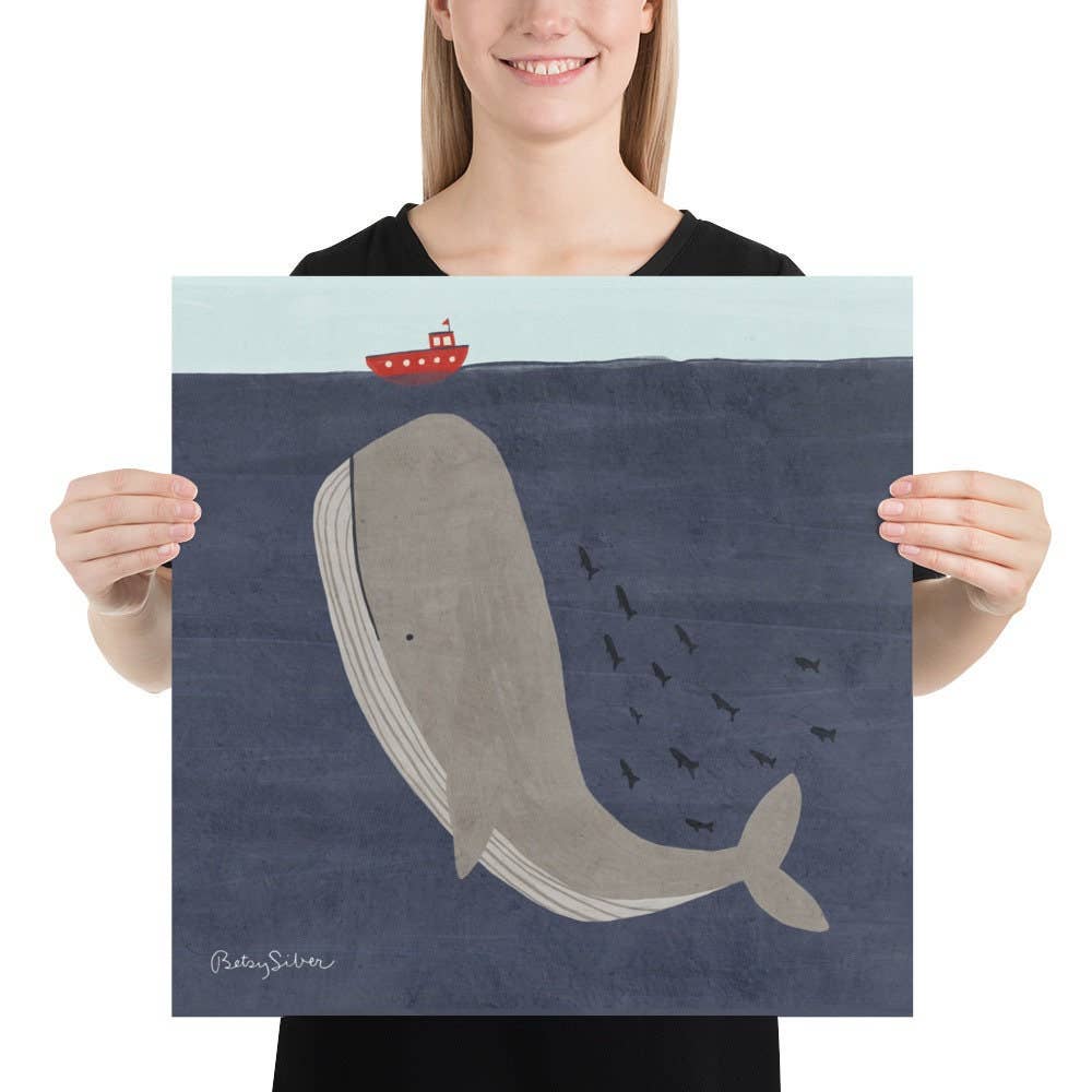 Whale Art Print