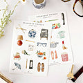 Everyday things sticker sheets
