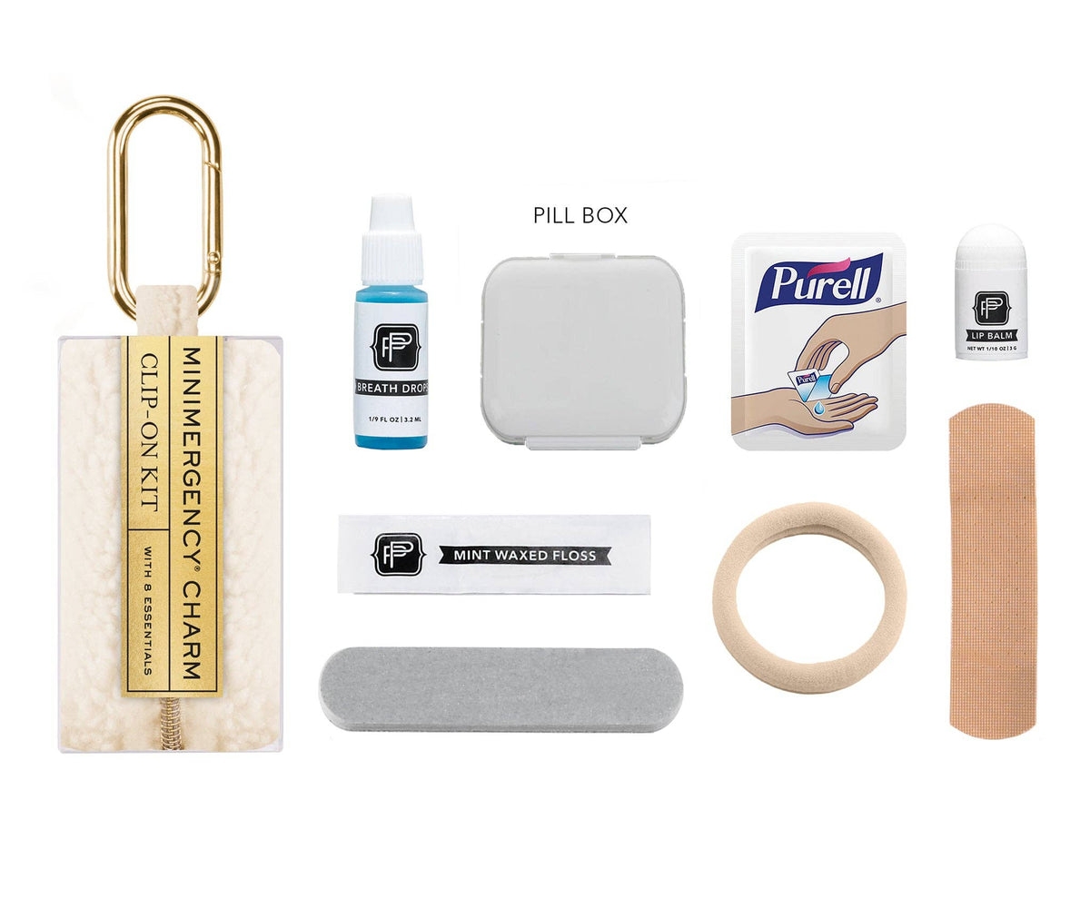 Sherpa Minimergency Charm | Ivory Stocking Stuffer Bag Charm