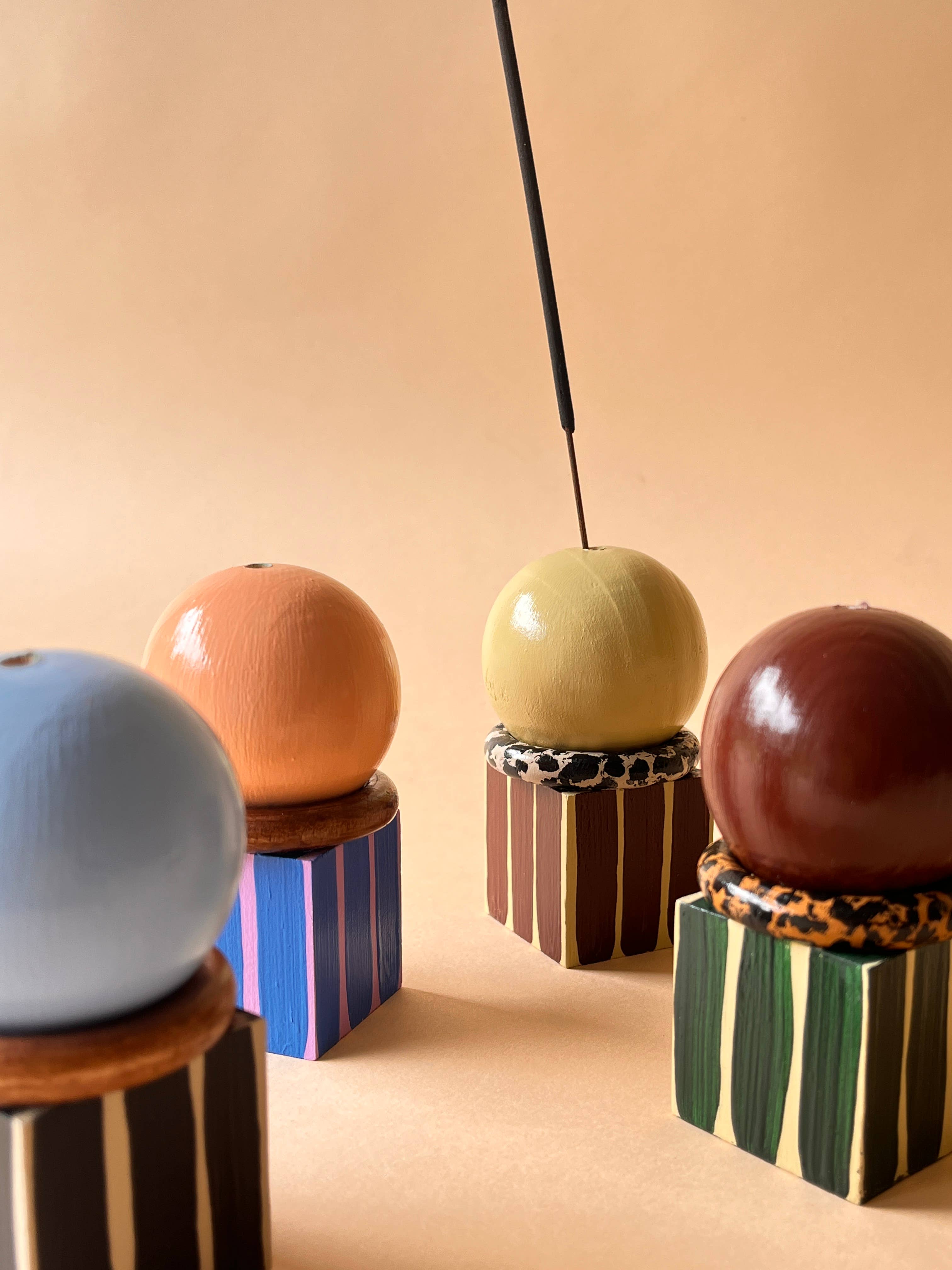 Wooden Incense Holder-CERCEAU
