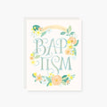 Faith in Bloom Baptism Card