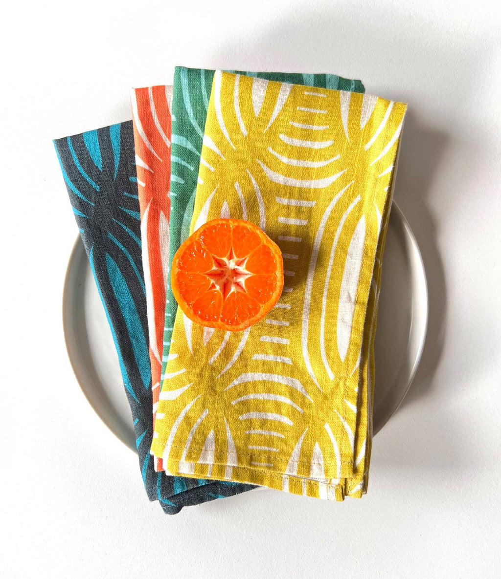 Summer Weave linen napkin, variety, SET OF 4