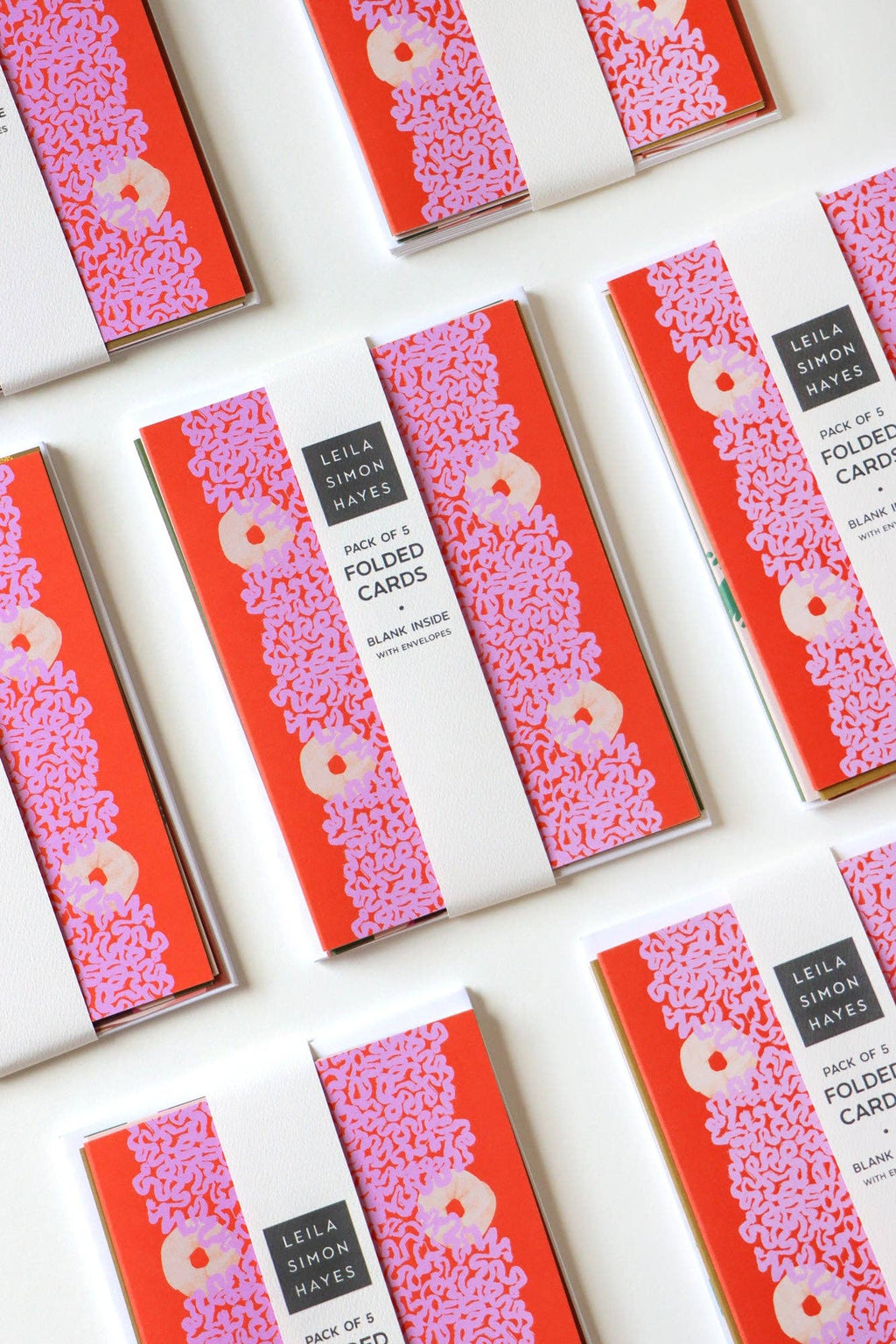 Cascade, folded card pack