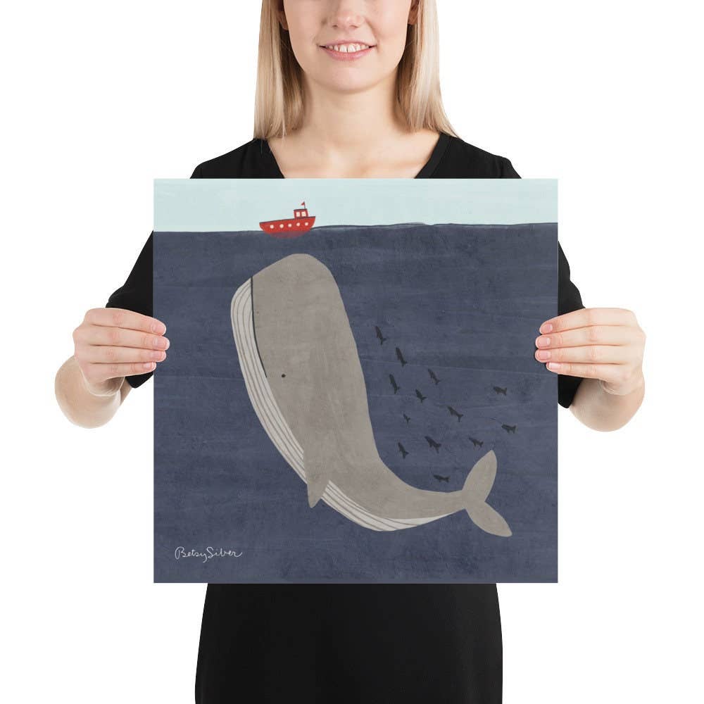 Whale Art Print