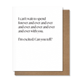 Forever And Ever - Friendship Card