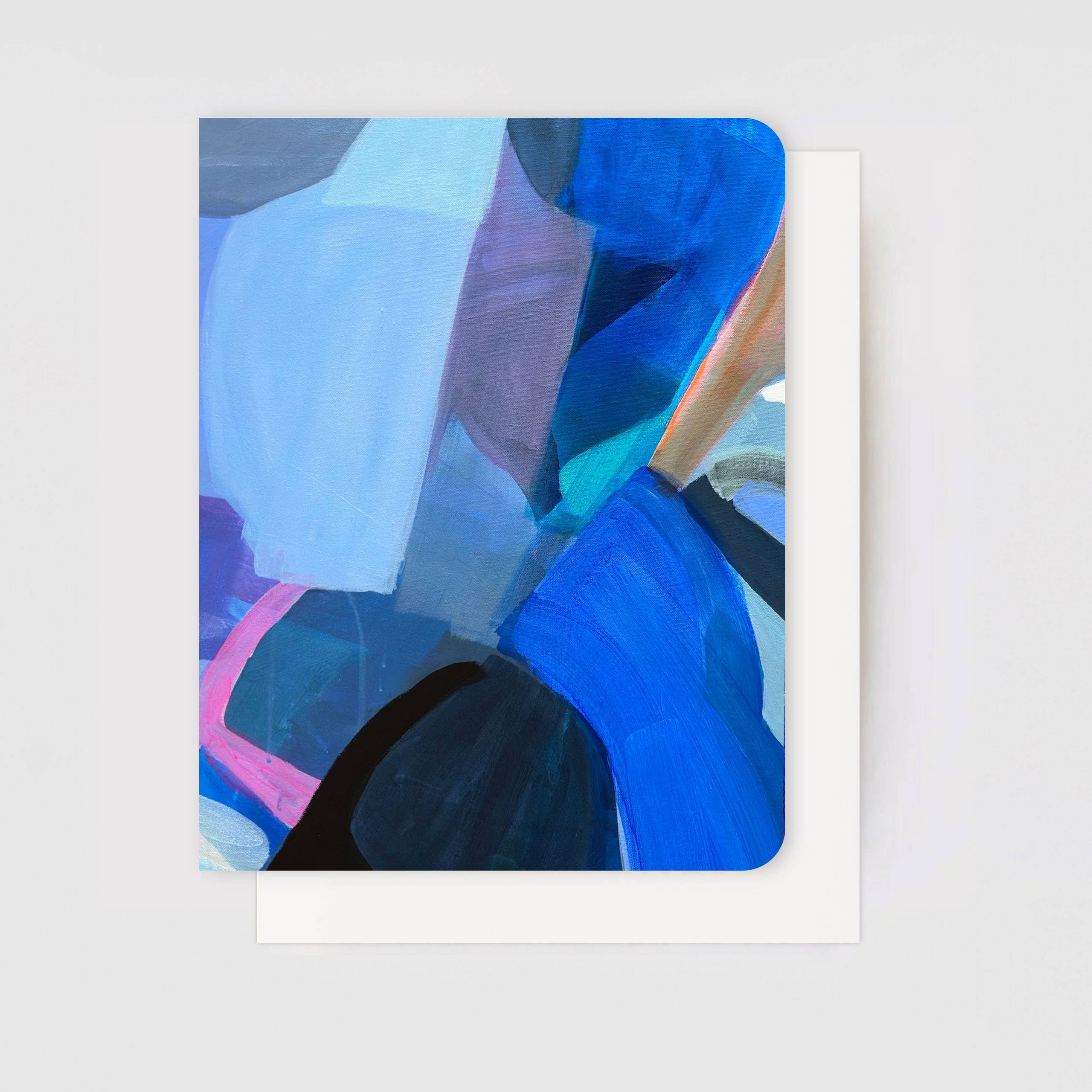 Painterly Blue Art Card Set – The Blues (5-Pack)