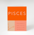 Pisces Zodiac Card