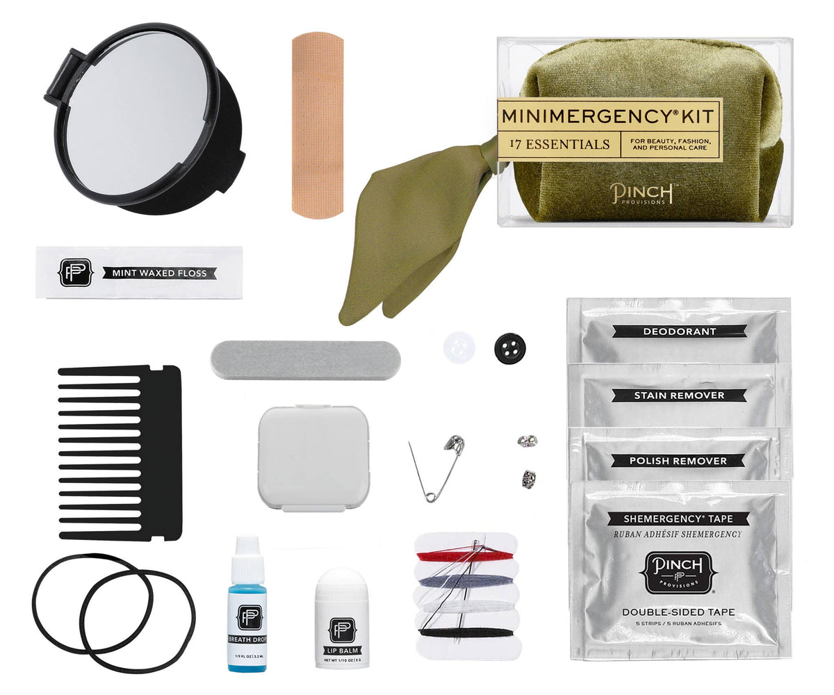 Velvet Scarf Minimergency Kit | Holiday Gifts for Women