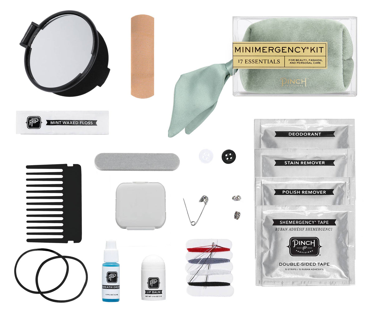 Velvet Scarf Minimergency Kit | Holiday Gifts for Women