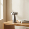 Metallic Mushroom Table Lamp