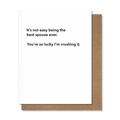 Crushing It - Anniversary Card