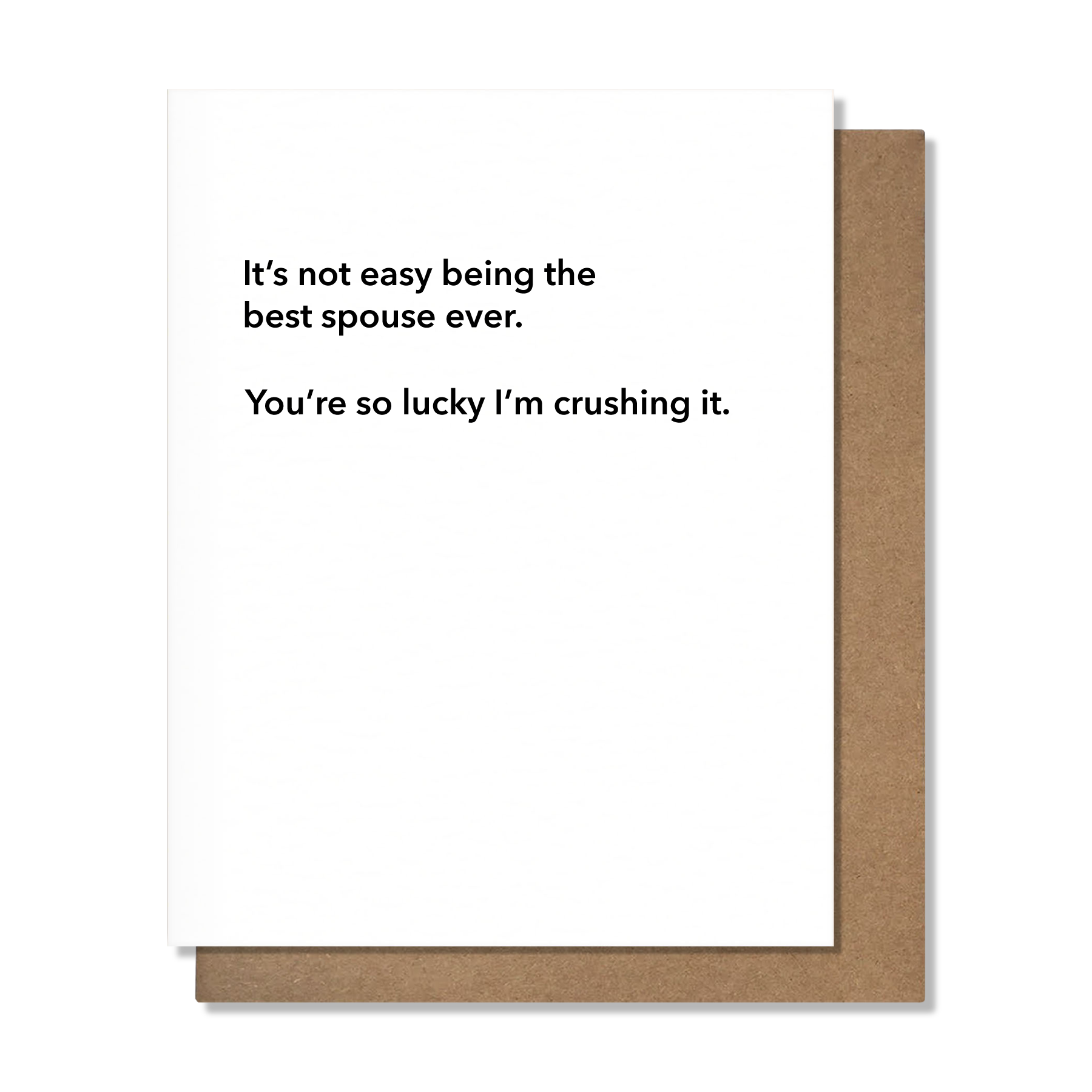 Crushing It - Anniversary Card