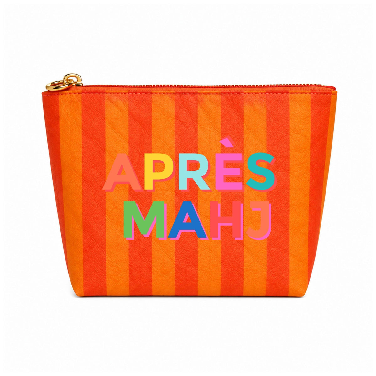 Apres Mahj Leather Bag pouch Mahjong gift cosmetic bag