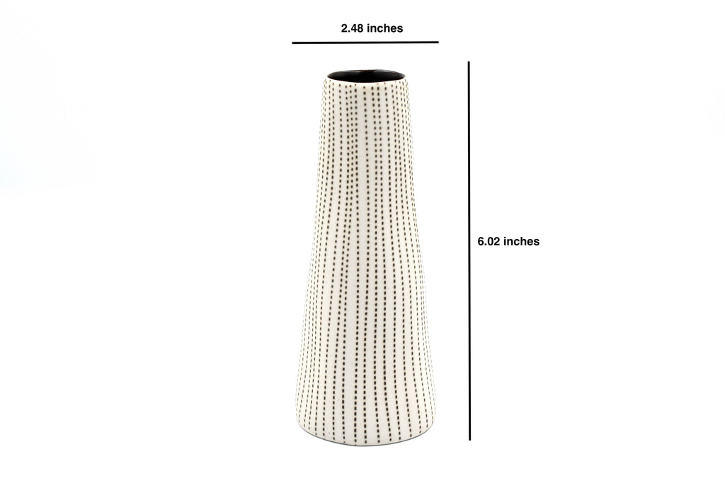 1160W23 KOZA S-Handcrafted Porcelain Vase