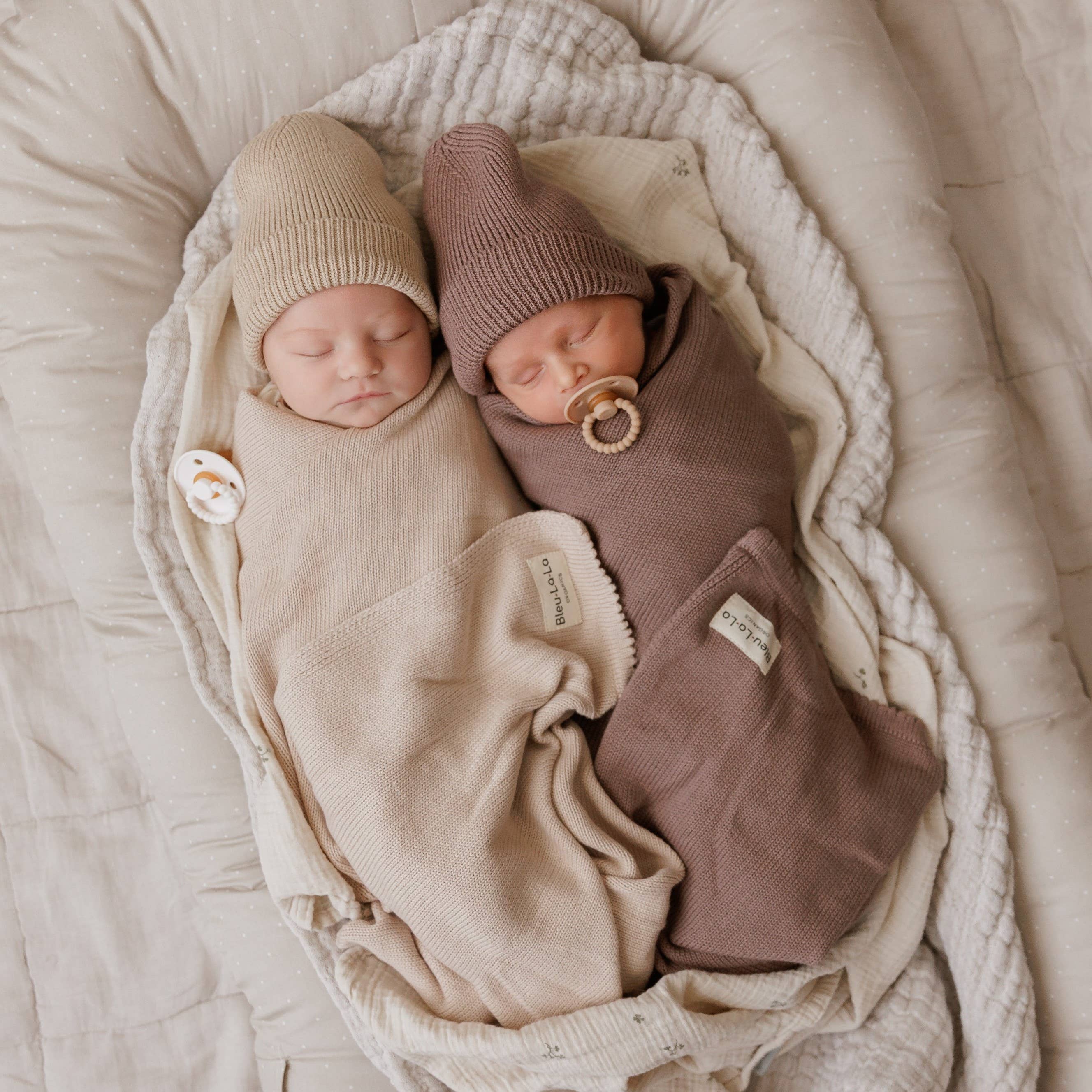 100% Organic Cotton Luxe Collection Baby Swaddle Blanket