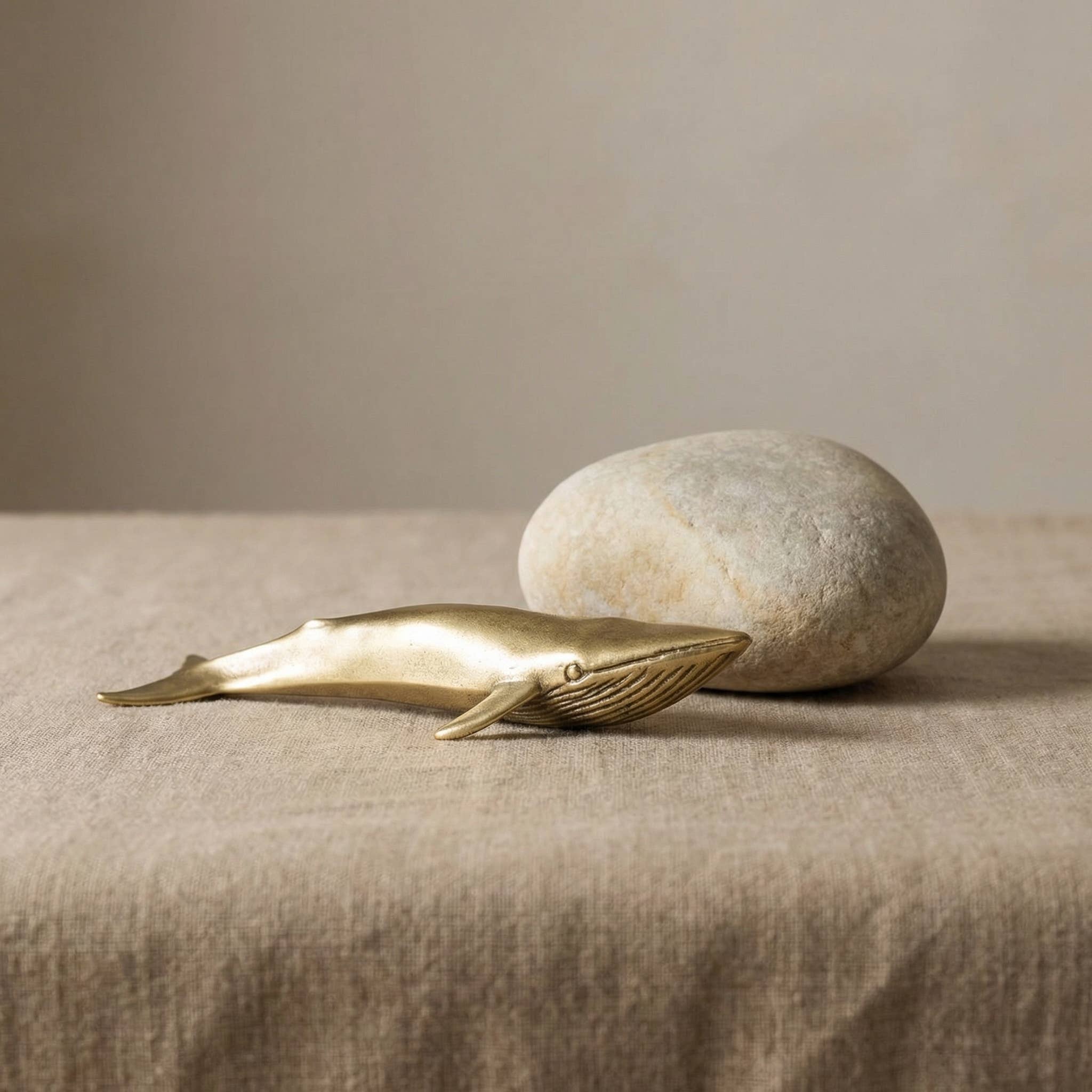 Brass Blue Whale