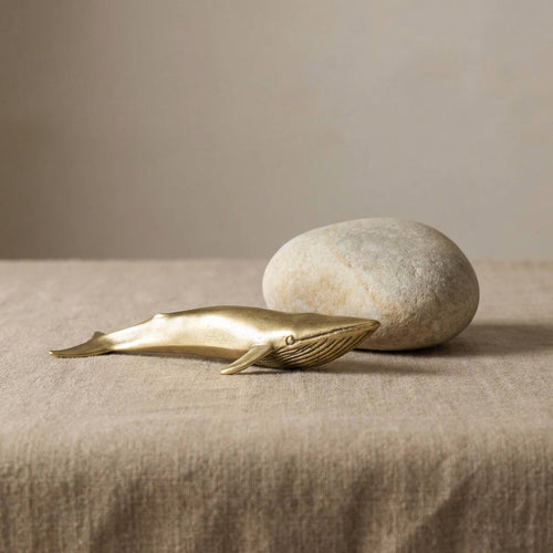 Brass Blue Whale