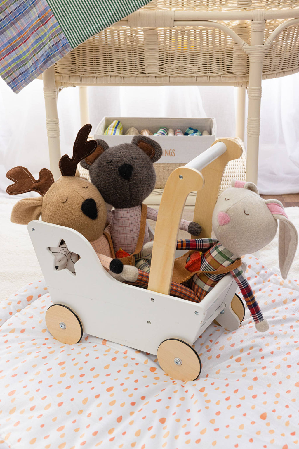 14" Bunny Stuffie (Boy)