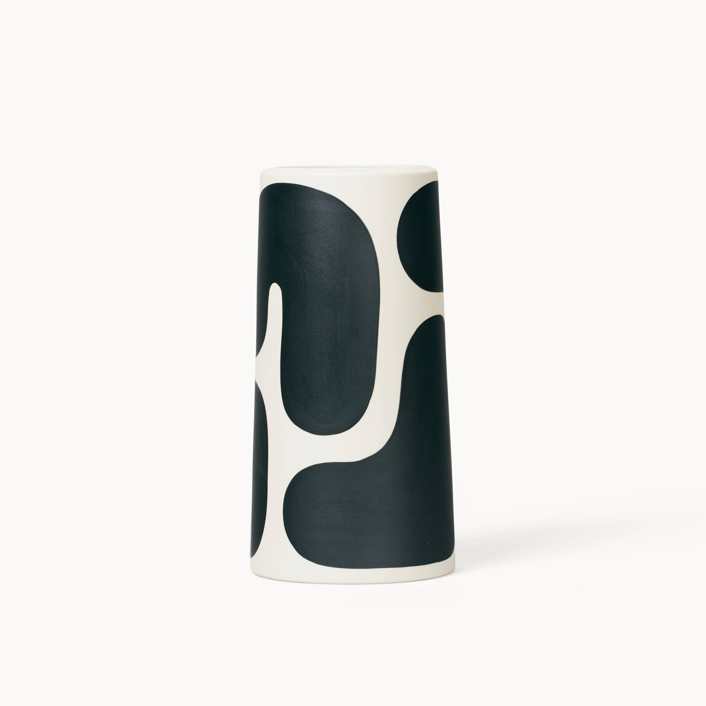 Color Block Pillar Vases