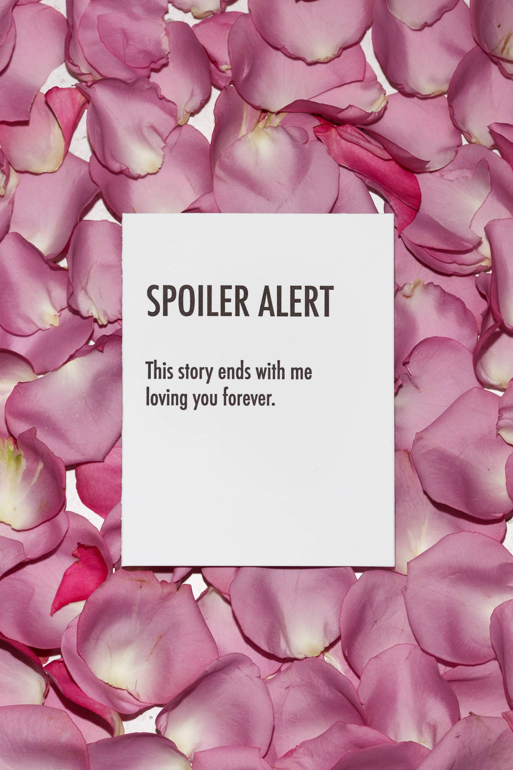 Spoiler Alert - Love Card