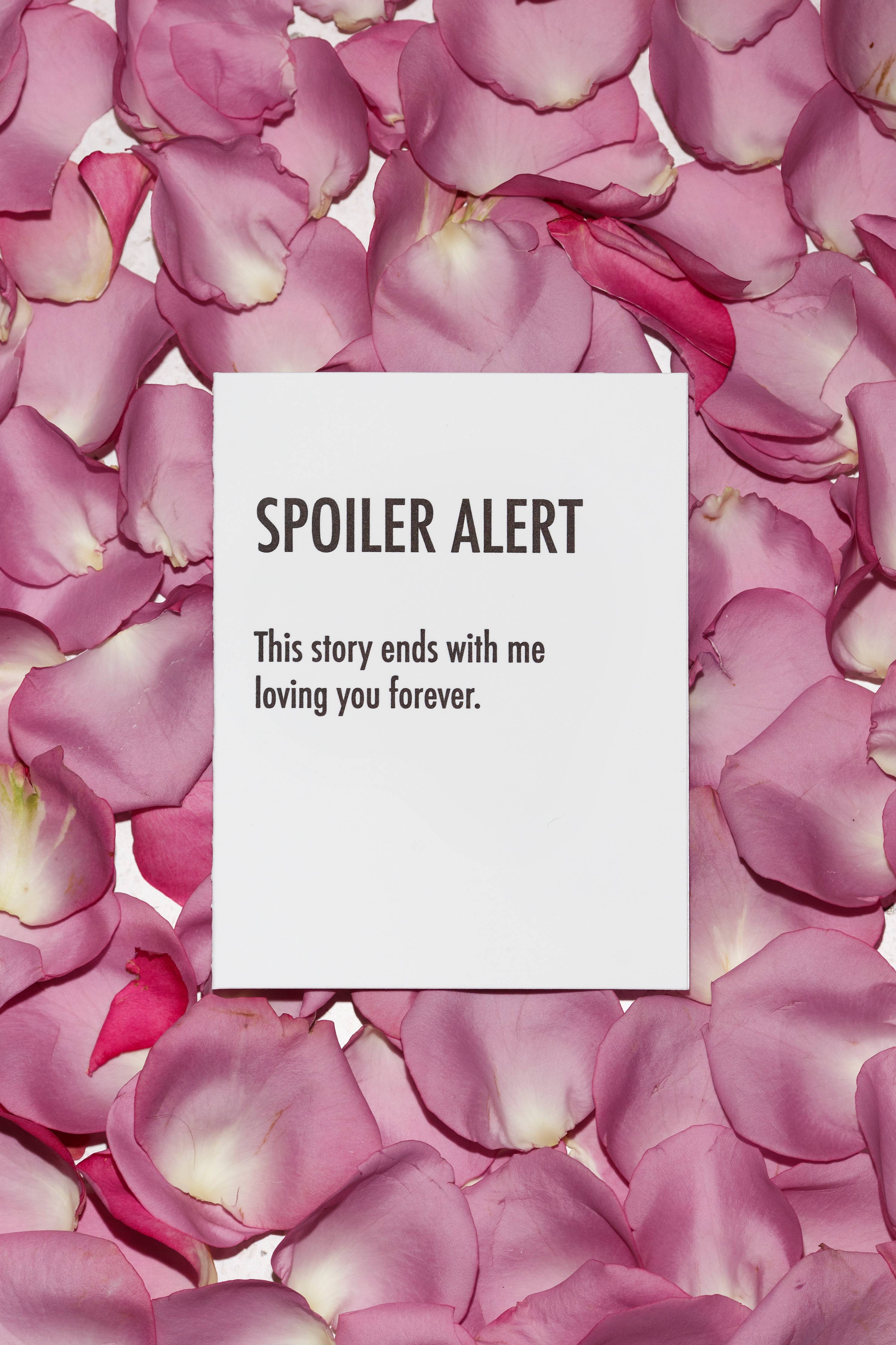 Spoiler Alert - Love Card