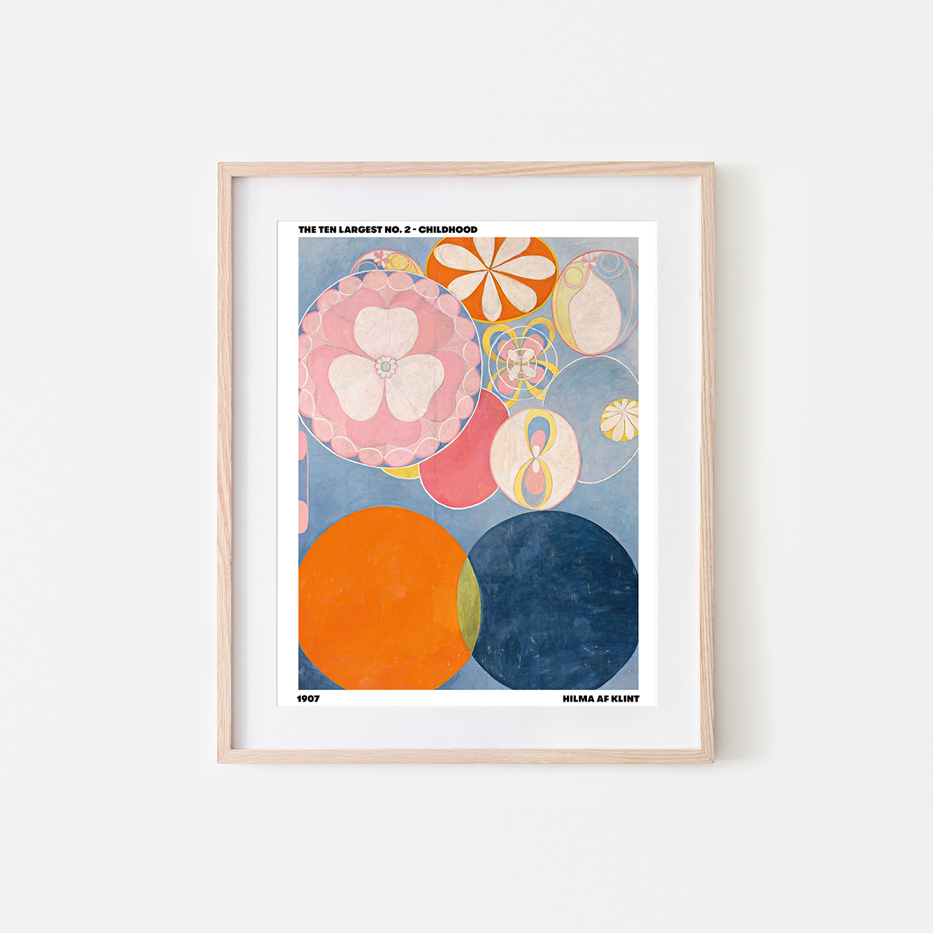 The Ten Largest No.2 Childhood Art Print Hilma AF Klint
