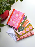 Cascade, folded card pack