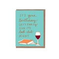 Scratch & Sniff Book Club Birthday Greeting Card